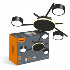 Ceiling spotlight luminaire VIDEX for 3xGX53 lamp with backlight VL-SPF20B-BB | VL-SPF20B-BB