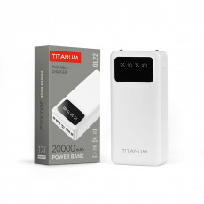 Power Bank TITANUM OL22 White 20000mAh TPB-OL22-W | TPB-OL22-W
