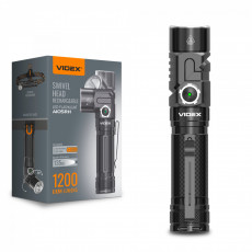 LED Portable Flashlight VIDEX VLF-A105RH 1200Lm 5000K | VLF-A105RH
