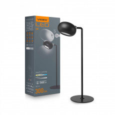 LED Rechargeable Desk Lamp 3W VIDEX VLE-TF18B Black | VLE-TF18B