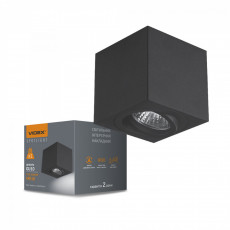 Ceiling spotlight luminaire VIDEX-GU10-OTTO-BLACK VL-SPF01-B | VL-SPF01-B