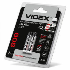 Batteries Videx HR03 / AAA 800mAh double blister/2pcs | HR03/800/2DB