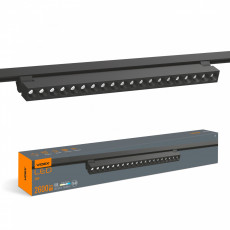 Track-mounted 1-phase spotlight luminaire LED 30W 2600Lm 4100K 220V, VIDEX VL-TR06-304B | VL-TR06-304B