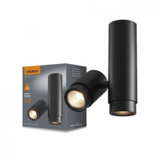 Ceiling spotlight luminaire VIDEX-2XGU10-ARIZA-BLACK VL-SPF07-B | VL-SPF07-B