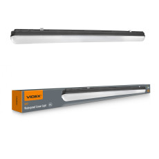 Moisture-proof linear luminaire (-25°C~+40°С) LED 36W 1200mm 5760Lm 5000K IP65 VIDEX VL-BNWL05-36125B | black – moisture-proof luminaire for warehouses and production facilities | VL-BNWL05-36125B