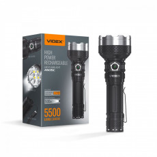 LED Portable Flashlight VIDEX VLF-A505C 5500Lm 5000K | VLF-A505C