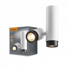 Ceiling spotlight luminaire VIDEX-2XGU10-ARIZA-WHITE VL-SPF07-WB | VL-SPF07-WB