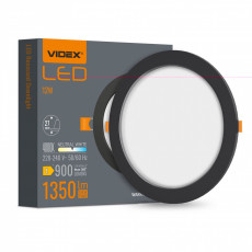 LED Recessed Downlight VIDEX DOWNLIGHT-LED-DLBR-124-BLACK-12W-NW VLE-DLBR-124B | VLE-DLBR-124B