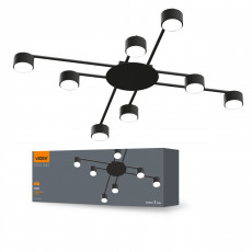 Ceiling spotlight luminaire VIDEX for 8xGX53 lamp VL-SPF22B-B | VL-SPF22B-B