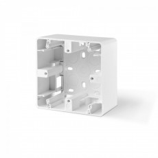 Single surface mounted box white VIDEX BINERA VF-BNMB1-W | VF-BNMB1-W