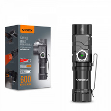 LED Portable Flashlight VIDEX VLF-A244RH 600Lm 5000K | VLF-A244RH