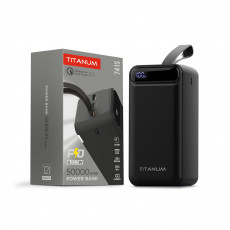 Powerbank TITANUM 741S 22.5W Black 50000mAh TPB-741S-B | TPB-741S-B