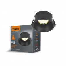 Recessed spotlight luminaire GU10 VIDEX VL-SPF09R-B | VL-SPF09R-B