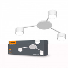 Ceiling spotlight luminaire VIDEX for 3xGX53 lamp VL-SPF20B-W | VL-SPF20B-W