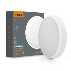 LED Ceiling Light with motion sensor VIDEX VL-CLR-300-2 30W 5CCT White | VL-CLR-300-2