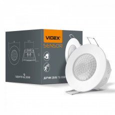 Sensor VIDEX VL-SPR17W, 8m, 10sec-7min, 10-2000lx, 360*, IP65, white | VL-SPR17W