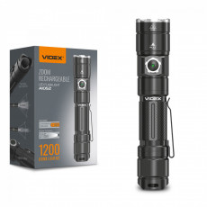 LED Portable Flashlight VIDEX VLF-A105Z 1200Lm 5000K | VLF-A105Z