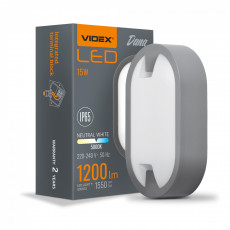 LED Bulkhead Light VIDEX BULKHEAD-LED DANA-15W-NW VLE-BH12O-155 | VLE-BH12O-155