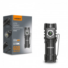 LED Portable Flashlight VIDEX VLF-A055 600Lm 5700K | VLF-A055