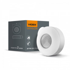 Sensor VIDEX VL-SPC12W, 8m, 10sec-7min, 10-2000lx, 360*, IP20, white | VL-SPC12W