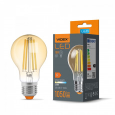 LED Bulb VIDEX-E27-A60-10W-FIL-AMBER-WW | VLE-A60FA-10272