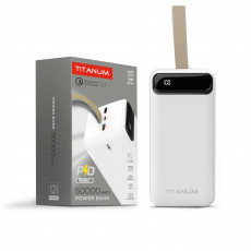 Powerbank TITANUM 741S 22.5W White 50000mAh TPB-741S-W | TPB-741S-W