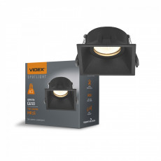 Recessed spotlight luminaire GU10 VIDEX VL-SPF09S-B | VL-SPF09S-B