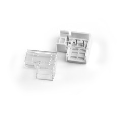 LED strip L-shaped interconnector VIDEX VL-LST-CB65-FC04 – Creation of perfect 90-degree corners for smooth LED strip installation | VL-LST-CB65-FC04