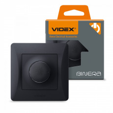 Dimmer 600W black graphite VIDEX BINERA VF-BNDM600-BG | VF-BNDM600-BG