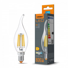 LED Bulb VIDEX-E14-C35-6W-FIL-FLAME-NW | VLE-C35Ft-06144