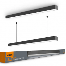 LED Linkable Linear Light VIDEX 50W 1.2М 5000K 5000Lm Black VL-BNL02-50125B | VL-BNL02-50125B