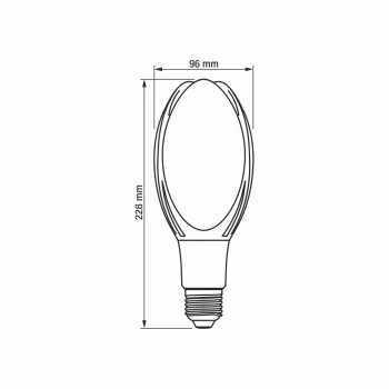 LED Bulb VIDEX-E27-A96-30W-NW