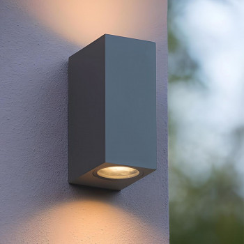 Facade double-sided luminaire VIDEX VL-AR012G 2XGU10 ARON-GRAY