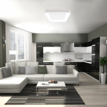 LED Ceiling Fixture VIDEX LED-EDGE-SC-72W-WHITE