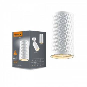 Ceiling spotlight luminaire VIDEX-GU10-TALEN-WHITE VL-SPF02A-WP