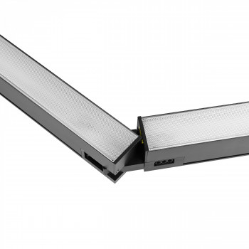 LED Linkable Linear Light VIDEX 24W 0.6М 5000K 2400Lm Black VL-BNL02-24065B