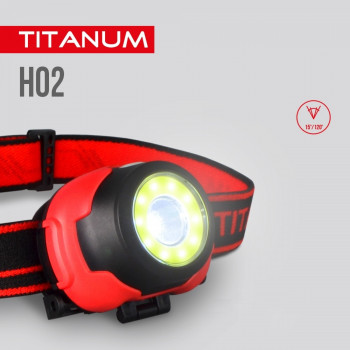 LED headlamp TITANUM TLF-H02 100Lm 6500K