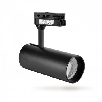 LED Track Light VIDEX TOR-20W-BLACK VLE-TR04-204B