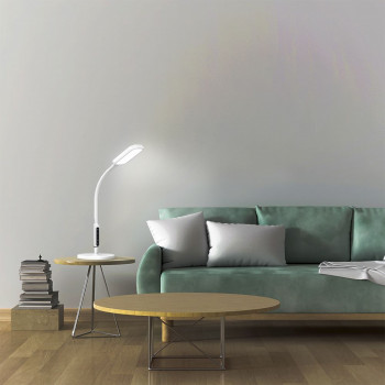 LED Dimmable Floor Lamp 12W VIDEX-FLOOR-LAMP-TOKYO-WHITE VLE-TF07W