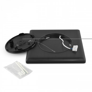 LED Ceiling Light VIDEX LED-CEILING-DL3S-24W-BLACK-4K VL-DL3S-244B