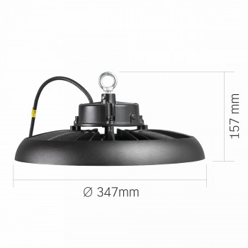 LED High Bay Light VIDEX HB01 200W 5000K 36000Lm 220V Black