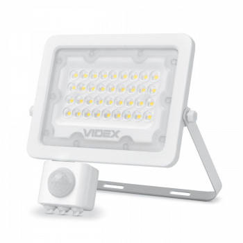 LED Floodlight VIDEX FLOOD-LED-PIR-LUCA-30W-NW VLE-F2e-305W-S