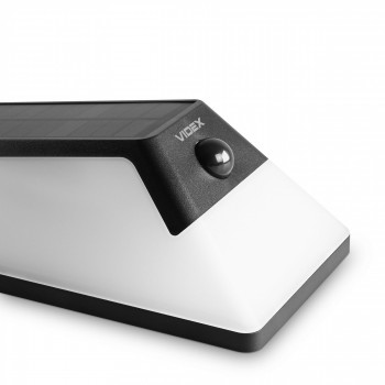 LED Solar Wall Light with motion sensor IP54 VIDEX VL-BHSO-003-S 500Lm 5000K