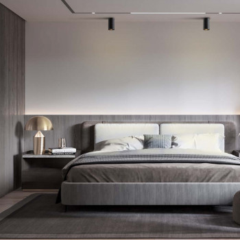 Ceiling spotlight luminaire VIDEX-GU10-TALEN-BLACK VL-SPF02A-BP