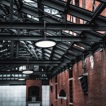 LED High Bay Light VIDEX HBe03 100W 5000K 12000Lm 220V Black