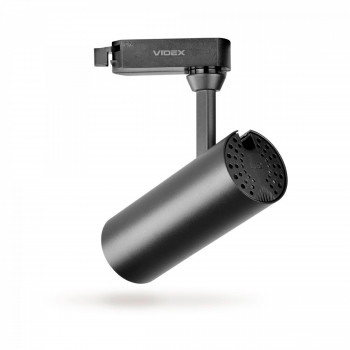 LED Track Light VIDEX TOR-10W-BLACK VLE-TR04-104B