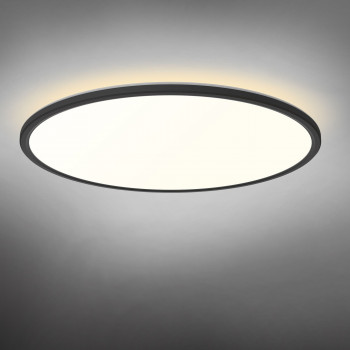 LED Ceiling Light with decorative backlight VIDEX DL5R 44W 3000K-4000K-5000K 220V Black
