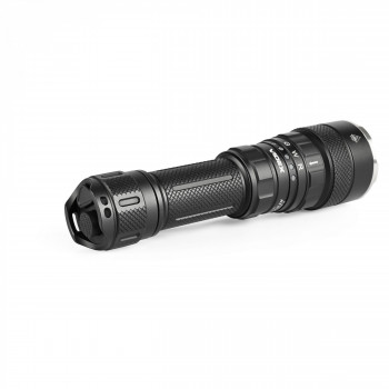 LED Portable Flashlight Tactical (built-in Red/Green light) VIDEX VLF-AT255RG 2000Lm 5000K