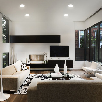 LED Frameless Downlight Fixture VIDEX DOWNLIGHT-LED-DLFR-24W-NW VLE-DLFR-244