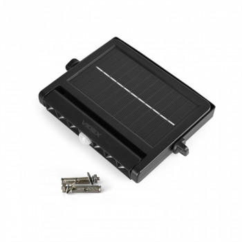 LED Solar Wall Light IP54 VIDEX 600Lm 5000K with motion Sensor VL-WLSO-025-S